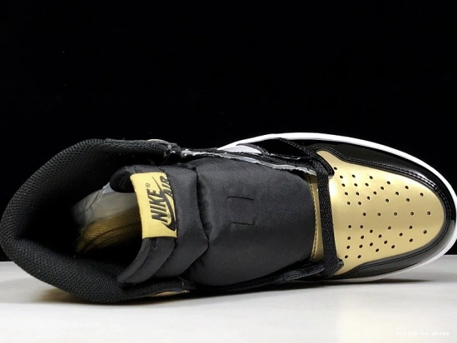 Rep Jordan 861428-007 High Air 1 Retro Toe Glod 0723